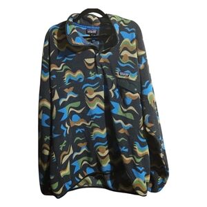 Patagonia Synchilla Snap Tee Fleece warm cozy quarter snap pullover